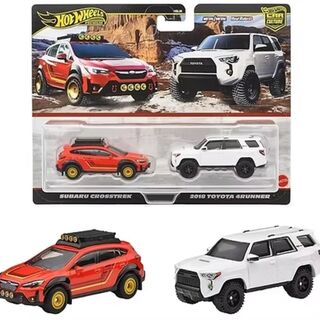 Hot Wheels Premium Car Culture 2 Pack Subaru Crosstrek / 2018 Toyota 4Runner