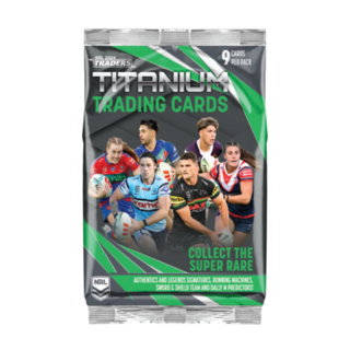 2024 NRL Rugby League Traders Titanium Pack Cards
