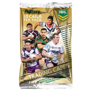 2018 NRL Traders Rugby League Pack Cards