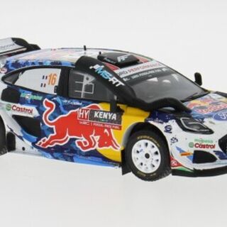 IXO Ford Puma Rally 1 WRC Safari Rallye Kenya 2024 A Fourmaux - A Coria #16 1/43