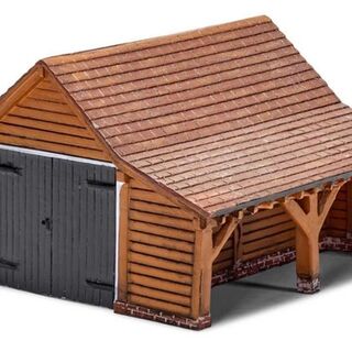 Hornby Modern Timber Garage