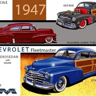Moebius Models 1947 Chevrolet Fleetmaster Aerosedan