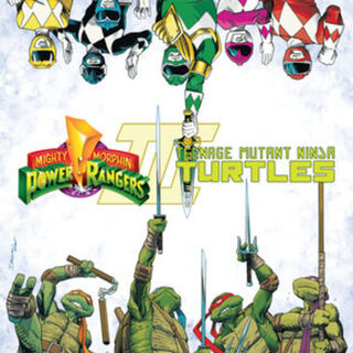 Mighty Morphin Power Rangers/ Teenage Mutant Ninja Turtles III #1 N FOC Reveal Variant (Dressed, Shalvey) Comic
