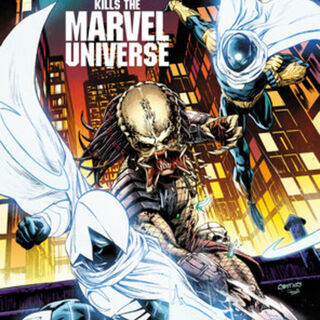 Predator Kills The Marvel Universe #1 CORY SMITH HUNTING THE HUNTERS VARIANT Comic