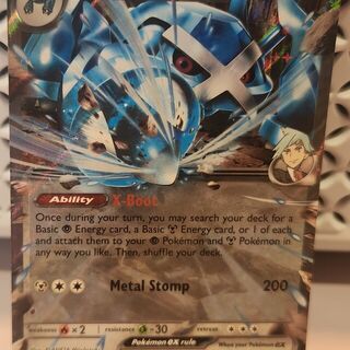 Pokemon TCG: Steven's Metagross ex 145/182 Destined Rivals