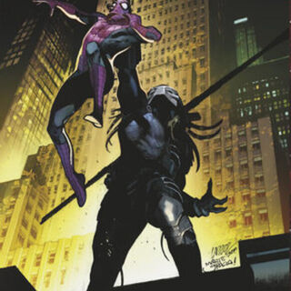 Predator Vs. Spider-Man #1 PEPE LARRAZ RATIO VIRGIN 3RD PRINTING VARIANT[1:25] Marvel Comic