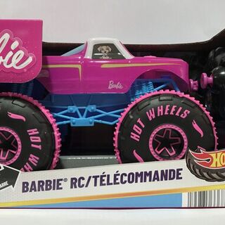 Hot Wheels Monster Trucks 1:24 Scale Truck Barbie Radio Control