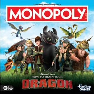 Hasbro Monopoly Boardgame - How to Train Your Dragon Edition