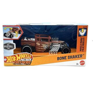 Hot Wheels Pull-Back Speeders Bone Shaker 1/43