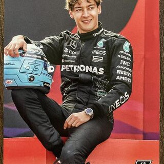 2024 Topps Paddock Pass F1 #5 George Russell - Photo Variation