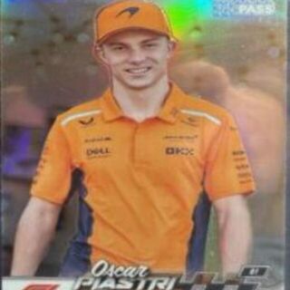 2024 Topps F1 Paddock Pass Oscar Piastri #8 - Chrome Refractor