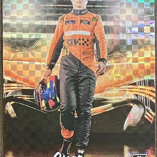 2024 Topps F1 Paddock Pass Oscar Piastri #58 - X-Fractor Chrome