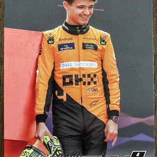 2024 Topps F1 Paddock Pass Lando Norris #7 - Photo Variation