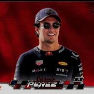 2024 Topps F1 Paddock Pass Sergio Perez #2 - Red Foil