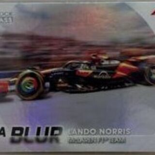 2024 Topps F1 Paddock Pass Lando Norris BL-7 - In A Blur