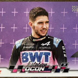 2024 Topps Paddock Pass F1 Estaban Orcon #9 - Photo Variation