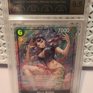 One Piece: Nico Robin OP12-087 Alternate Art Super Rare PCG Graded 9.5 Gem Mint