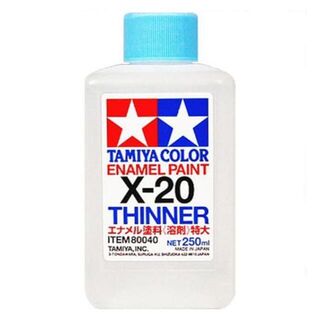 Tamiya Color Enamel Paint X 20 Thinner