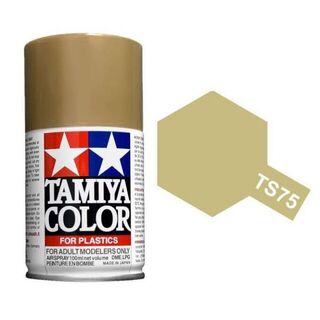 Tamiya TS-75 Color Spray Champagne Gold