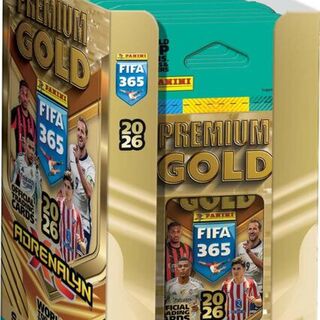 Panini FIFA 365 Adrenalyn XL 2026 Soccer - Premium Gold Eco Blister