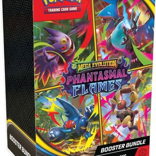 Pokemon TCG: Mega Evolution - Phantasmal Flames Booster Bundle