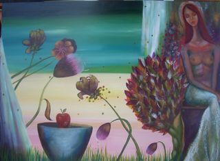 EVE'S GARDEN - (LARGE) $1380.00-SOLD