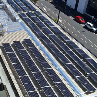 60kwP Commercial install on tilt panel