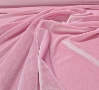 Stretch Velvet - Light Pink