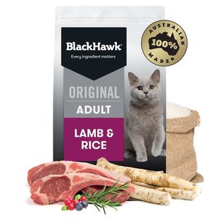 Black Hawk Cat Lamb and Rice
