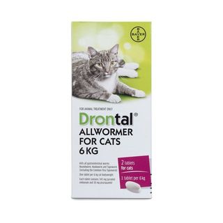 Drontal Cat Ellipsoid Worming Tablets 6kg