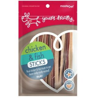 Yours Droolly Chicken & Fish Sticks 100g