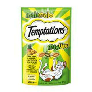 Whiskas Temptations - Mixups Chicken, Catnip & Cheddar Flavours 85g