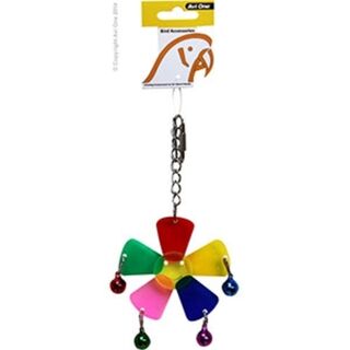 Avi One Bird Toy - Acrylic Plum Blossom W/bell Balls