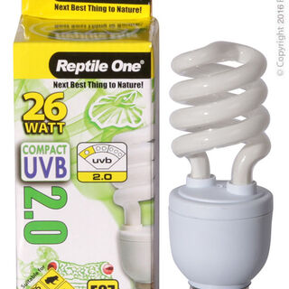 Reptile One Bulb Compact UVB 2.0 26W E27 Fitting
