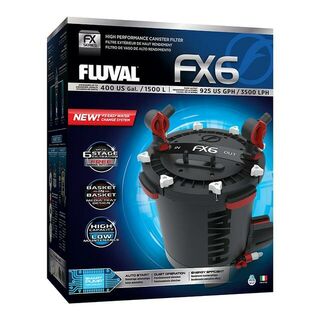 Fluval FX6 Canister Filter, up to 400 US Gal / 1500 L