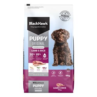 Black Hawk Puppy Medium Breed Original Lamb Rice 10kg