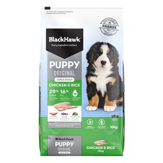 Black Hawk Puppy Large Breed Original Chicken Rice 10kg