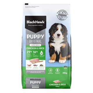 Black Hawk Puppy Large Breed Original Chicken Rice 20kg