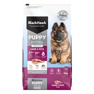 Black Hawk Puppy Large Breed Original Lamb Rice 10kg