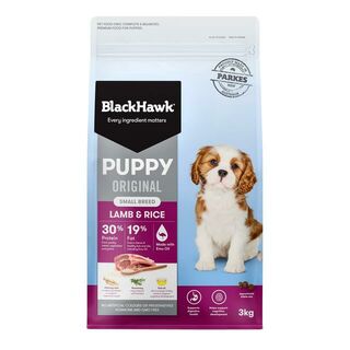 Black Hawk Puppy Small Breed Original Lamb Rice 3kg