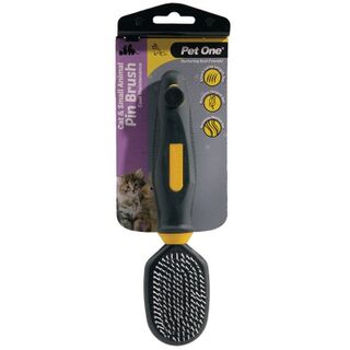 Pet One Grooming - Cat & Small Animal Plastic Pin Brush