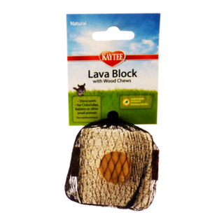 KT Lava Block with Wood Chews