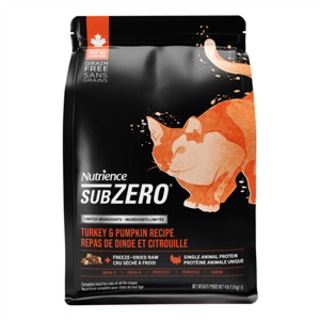 Nutrience SubZero LID Turkey & Pumpkin 1.8kg