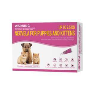 Neovela For Puppies and Kittens up to 2.5kg 3's