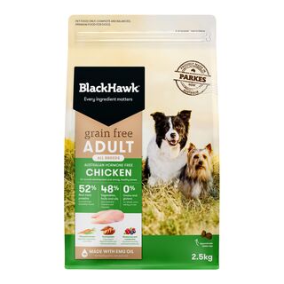 Black Hawk Dog Grain Free Chicken 15kg