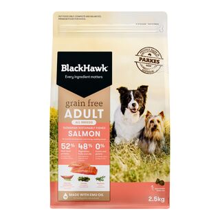 Black Hawk Dog Grain Free Salmon 15kg