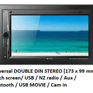  NZ USB, AUX, Video, WIFI, BLUETOOTH Stereo Player - Free Camera