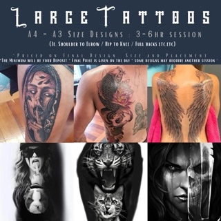 Large Tattoos