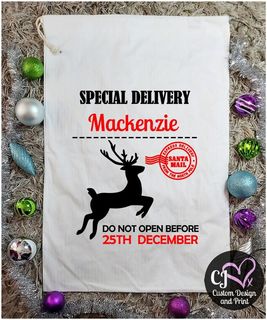 Personalised Sack - Special Delivery