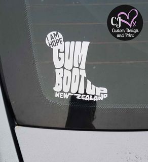 Gumboot Friday Decal - multiple sizes to choose